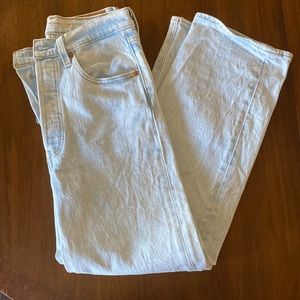 Levi’s Ribcage Straight Super light wash